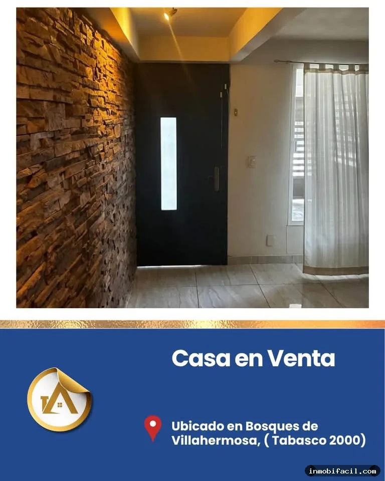 Foto 3 de Casa en venta en Tabasco 2000!